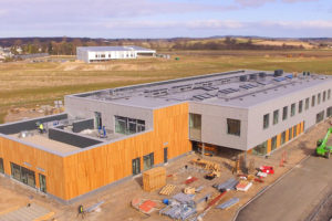 Work resumes today at Linkwood Primary School